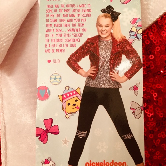 GORGEOUS NWT JOJO SIWA all sequin Christmas dress - Picture 2 of 5